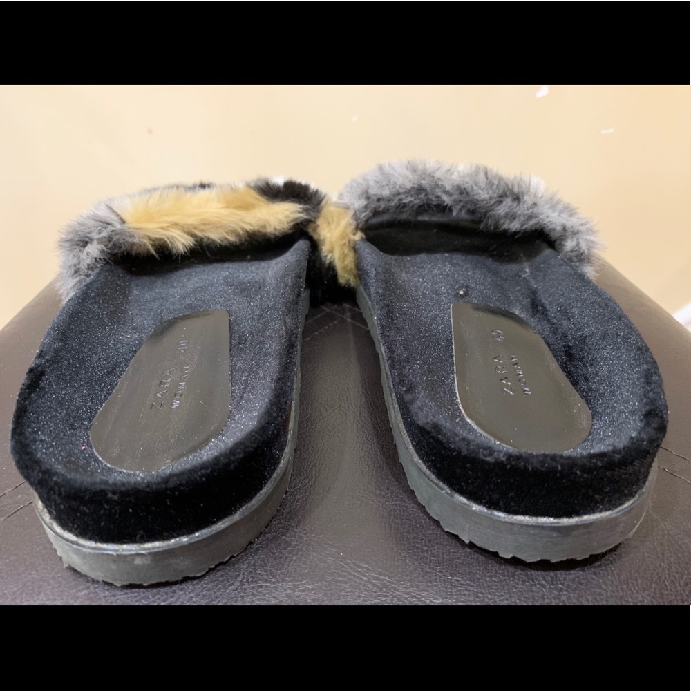 ZARA Fur Slides - Picture 4 of 6